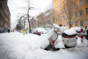 How to Safely Drive a Scooter While the Weather’s Still Cold