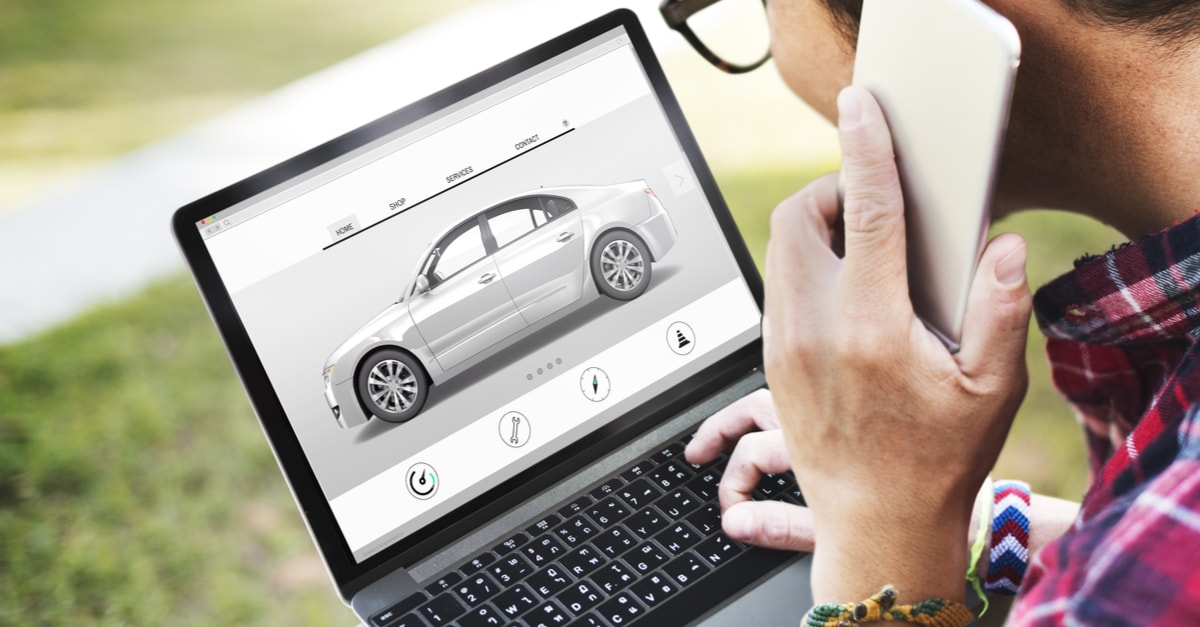 How do i buy a shop car online